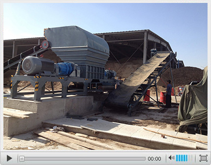 撕碎機客戶現(xiàn)場